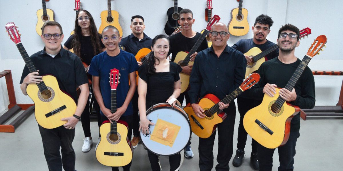 Camerata de Violões Ágio Moreira / Foto: Indja